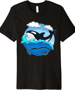 Killer Whale Orca Ocean Gift Premium T-Shirt