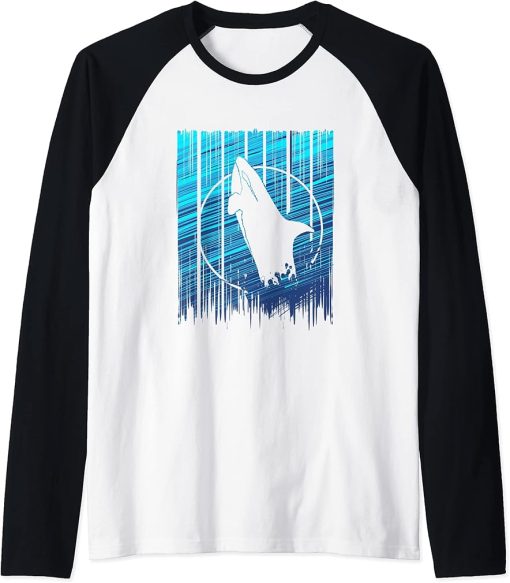 Killer Whale Save The Whales Orca Gift Raglan Baseball Tee